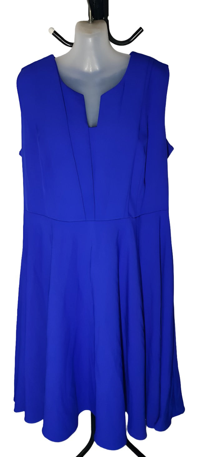 City Chic Medium - Blue Veronica Dress