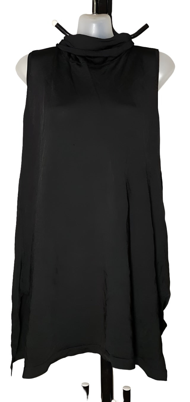 City Chic XS - Black Soft Stretchy Top