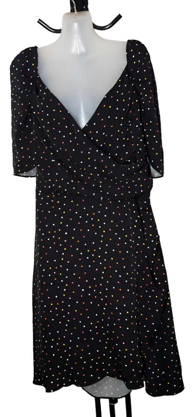 City Chic Small - Spotty Dress