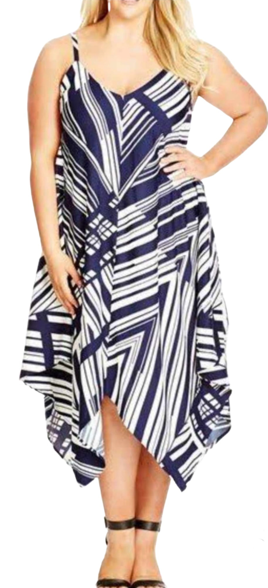 City Chic Small - Hanky Hem Dress