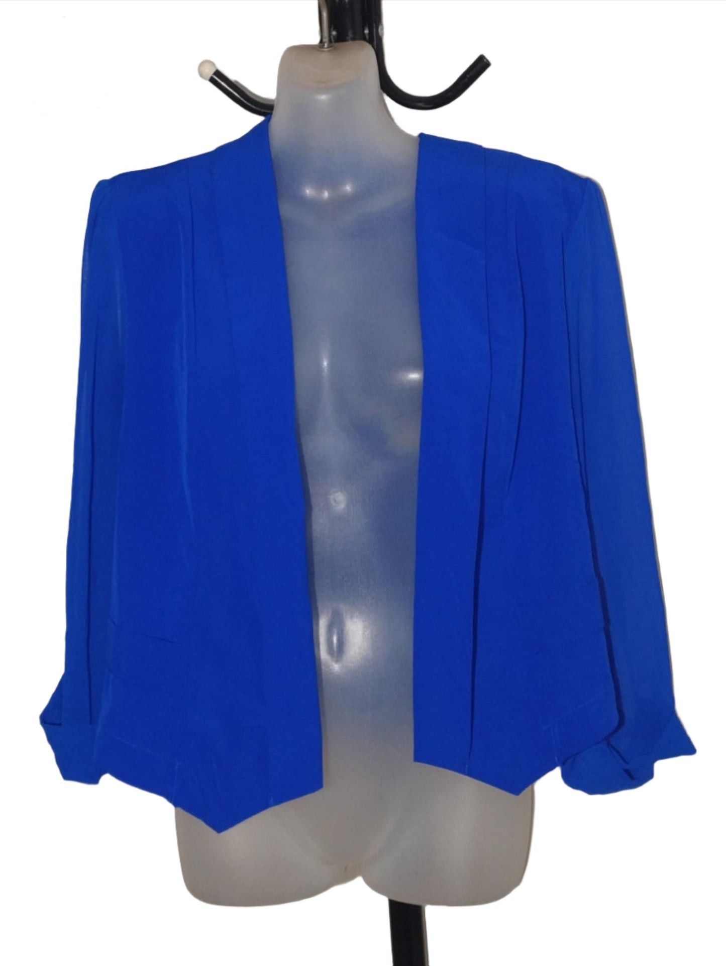 City Chic Small - Blue Lightweight Jacket