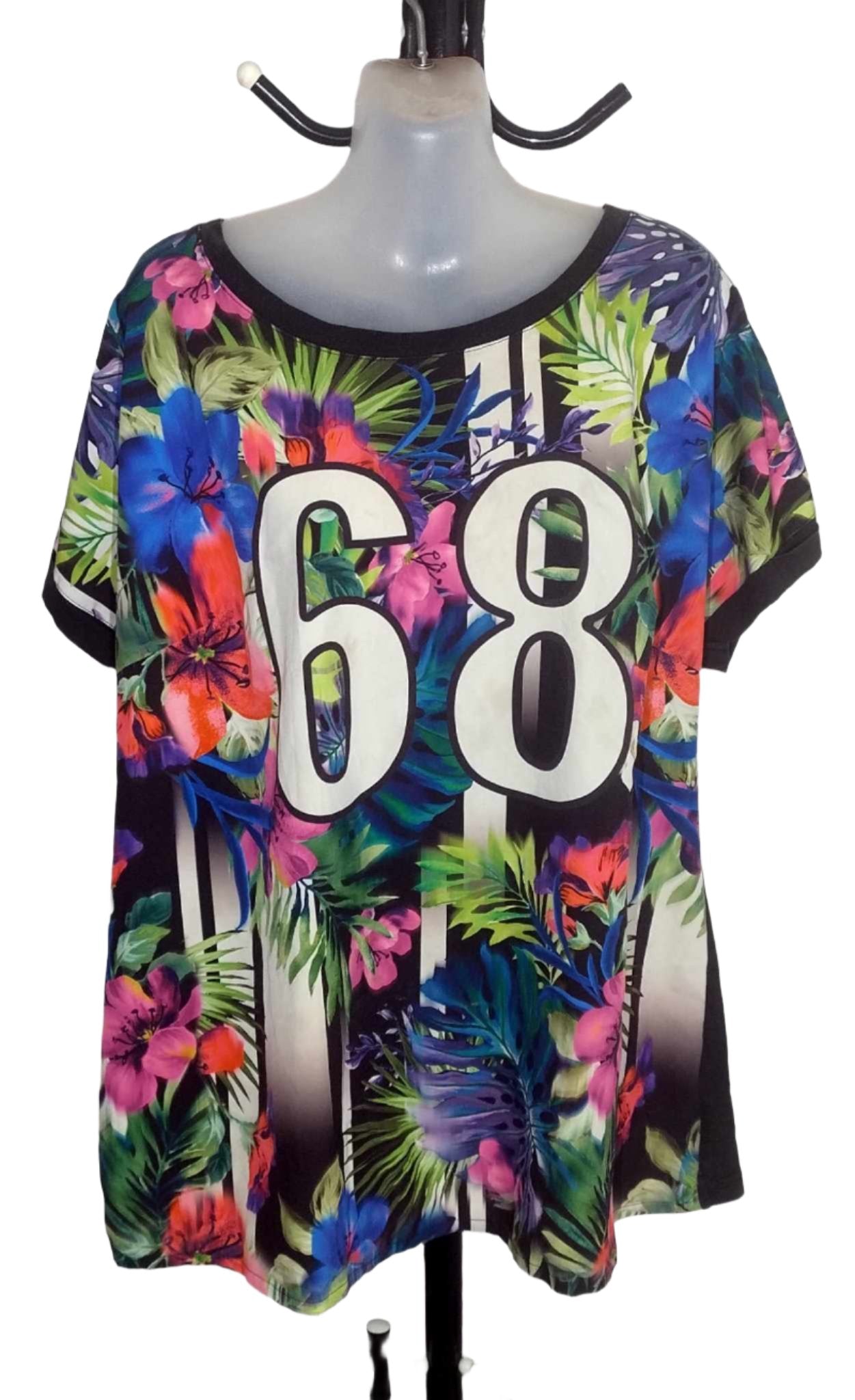 City Chic XS - Floral "68" Top