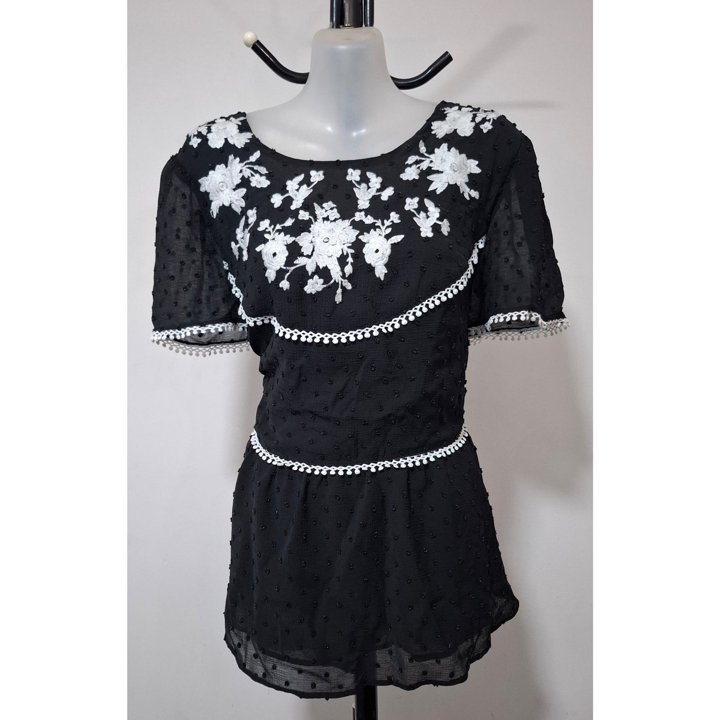 City Chic XS - Peplum Top