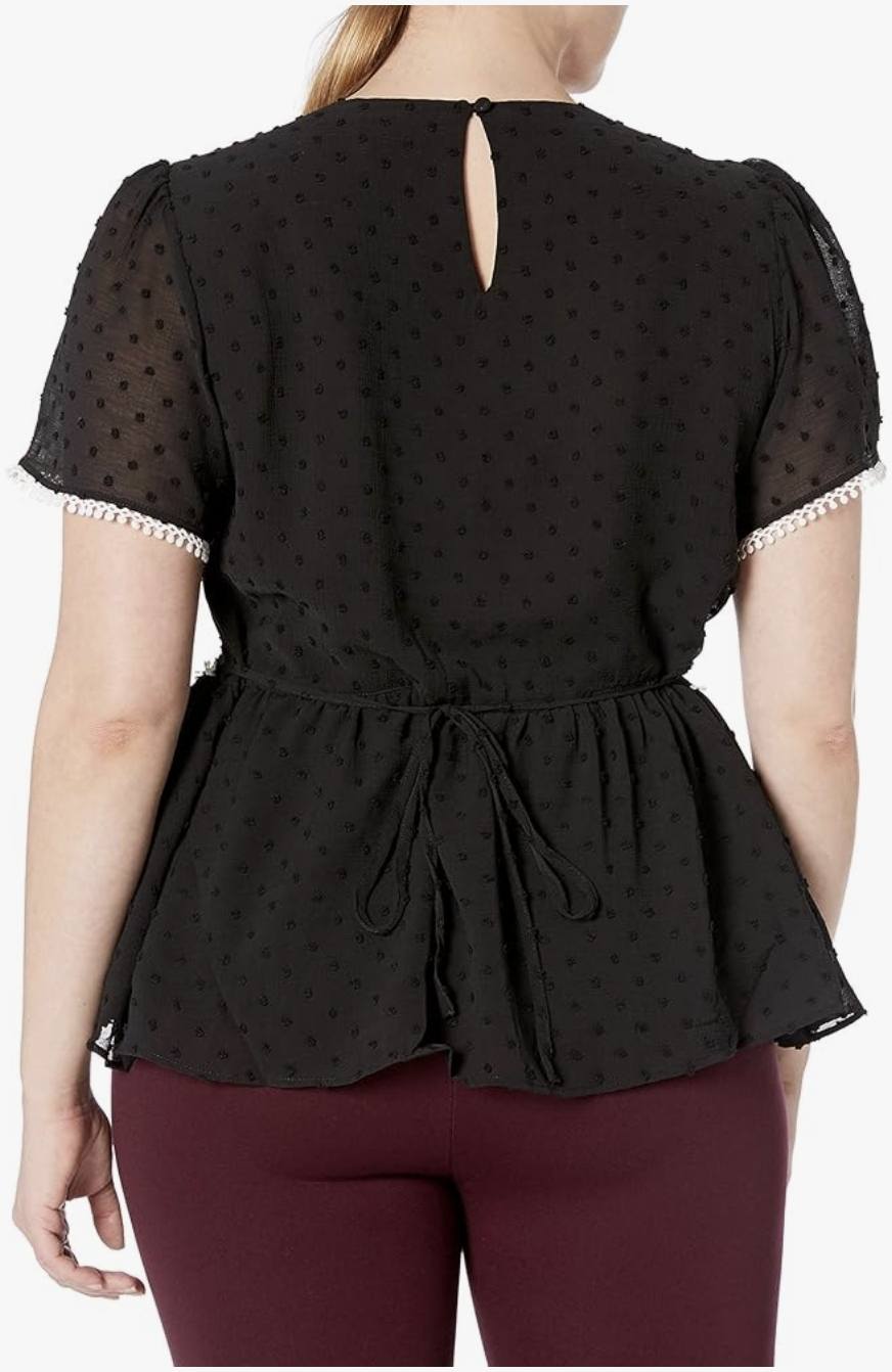City Chic XS - Peplum Top