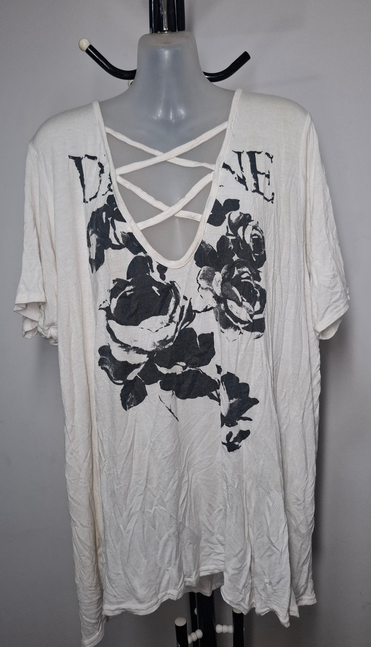 Size 18 - Strappy Rose Top