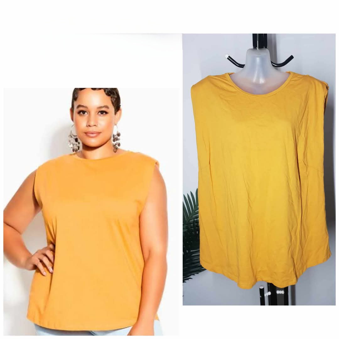 City Chic Large - Mustard Top