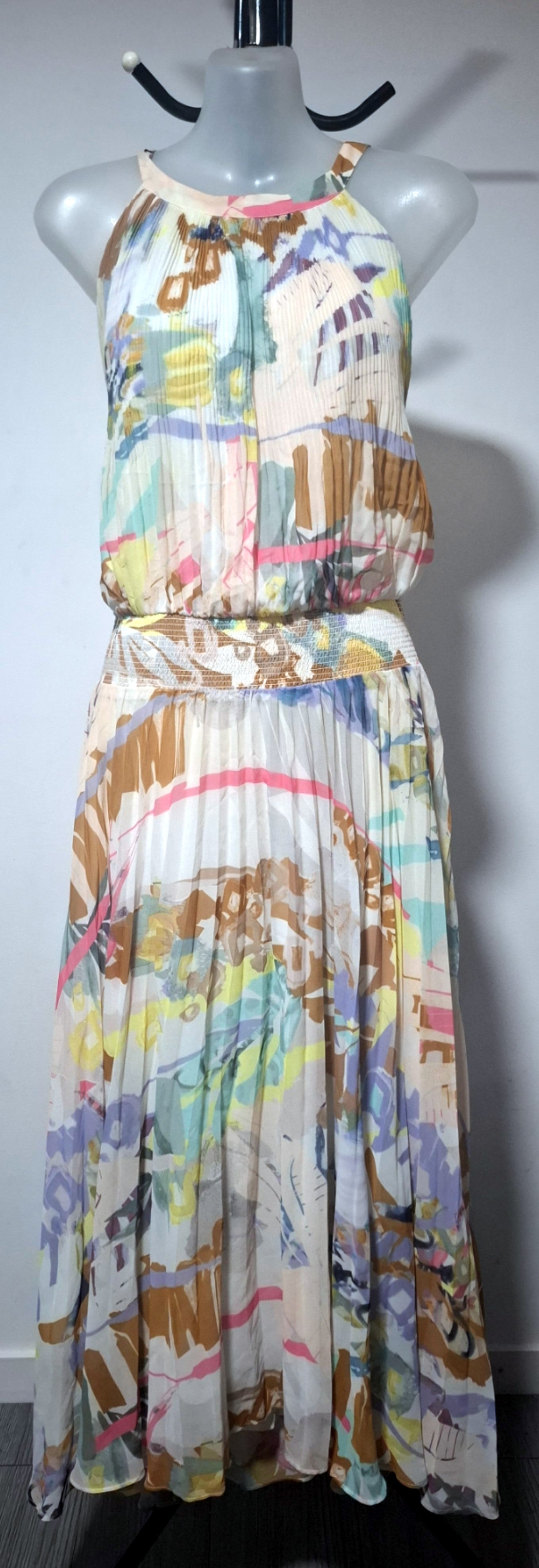City Chic XL - Pleated Halter Dress