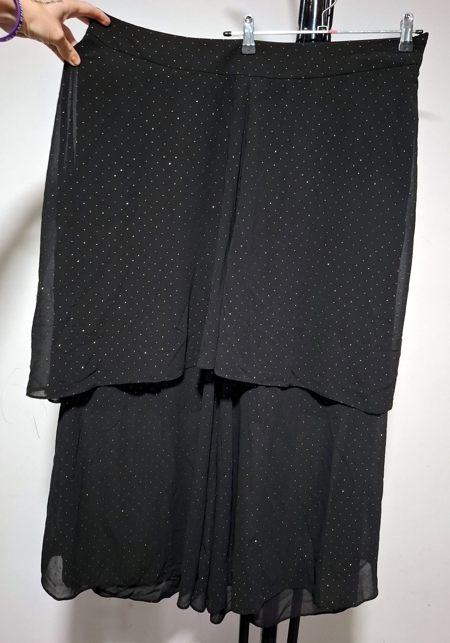 City Chic Medium - Black Skirt Pants