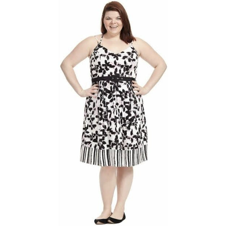 City Chic XS - Floral Strappy Dress