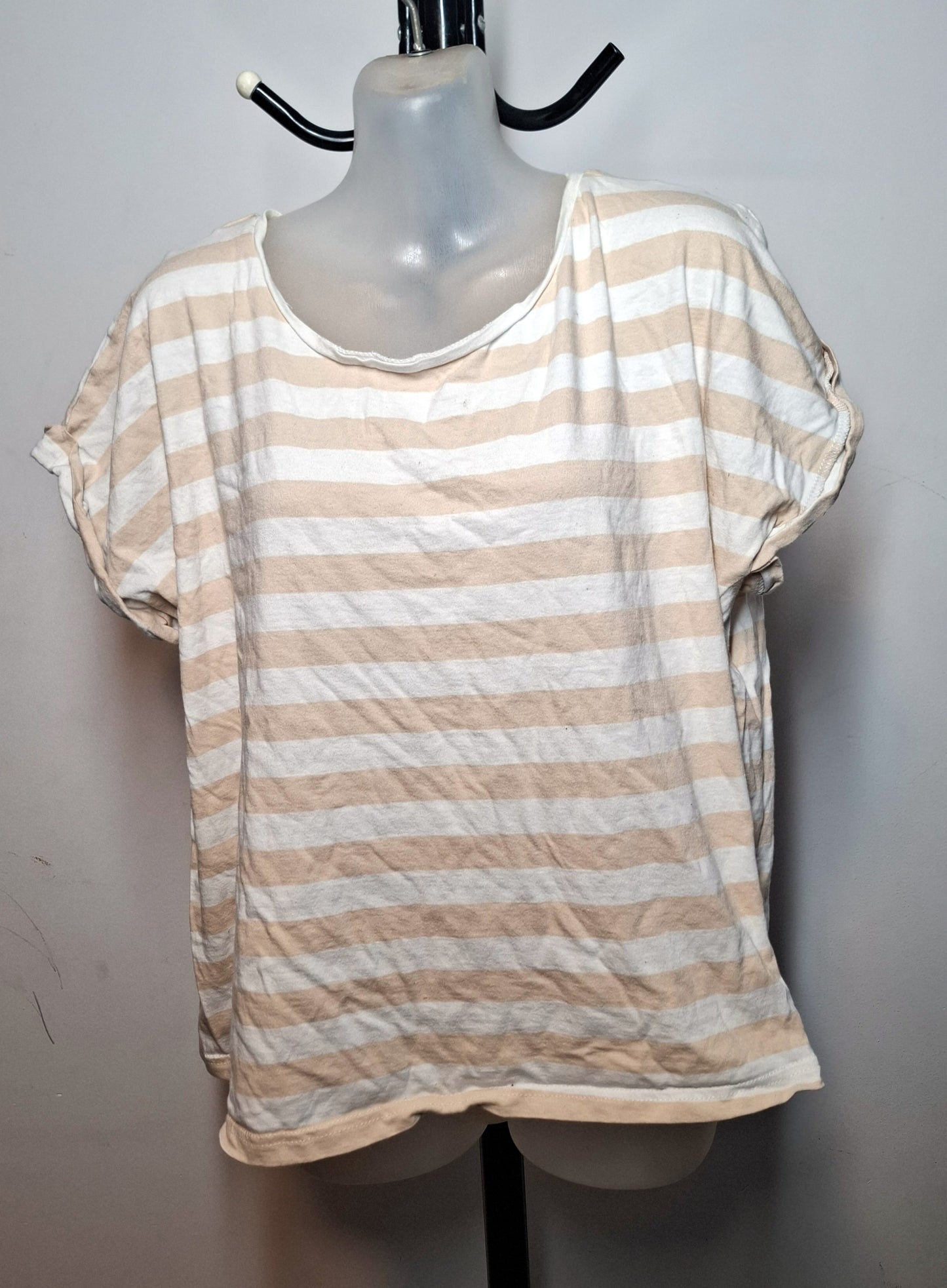 Size 18 - Cotton Striped T Shirt