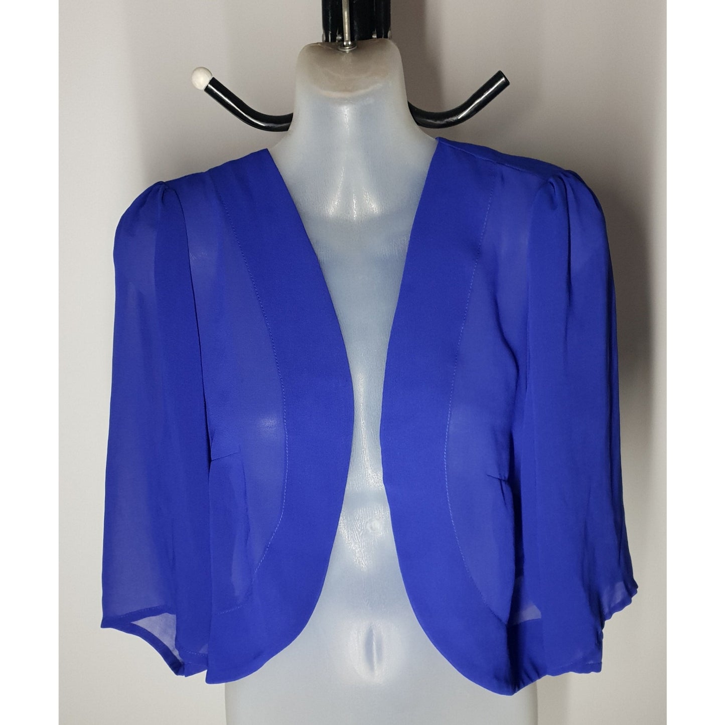 City Chic Medium - Chiffon Purple Shrug Bolero