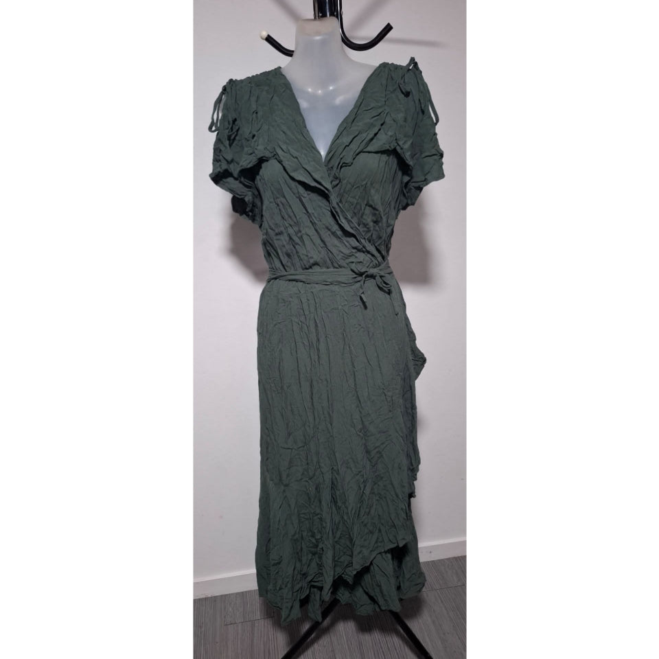 City Chic Medium - Wrap Dress