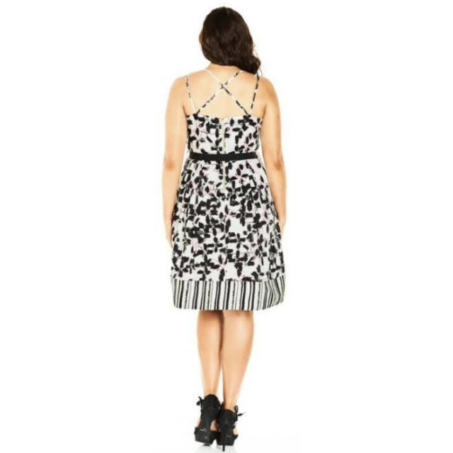 City Chic XS - Floral Strappy Dress