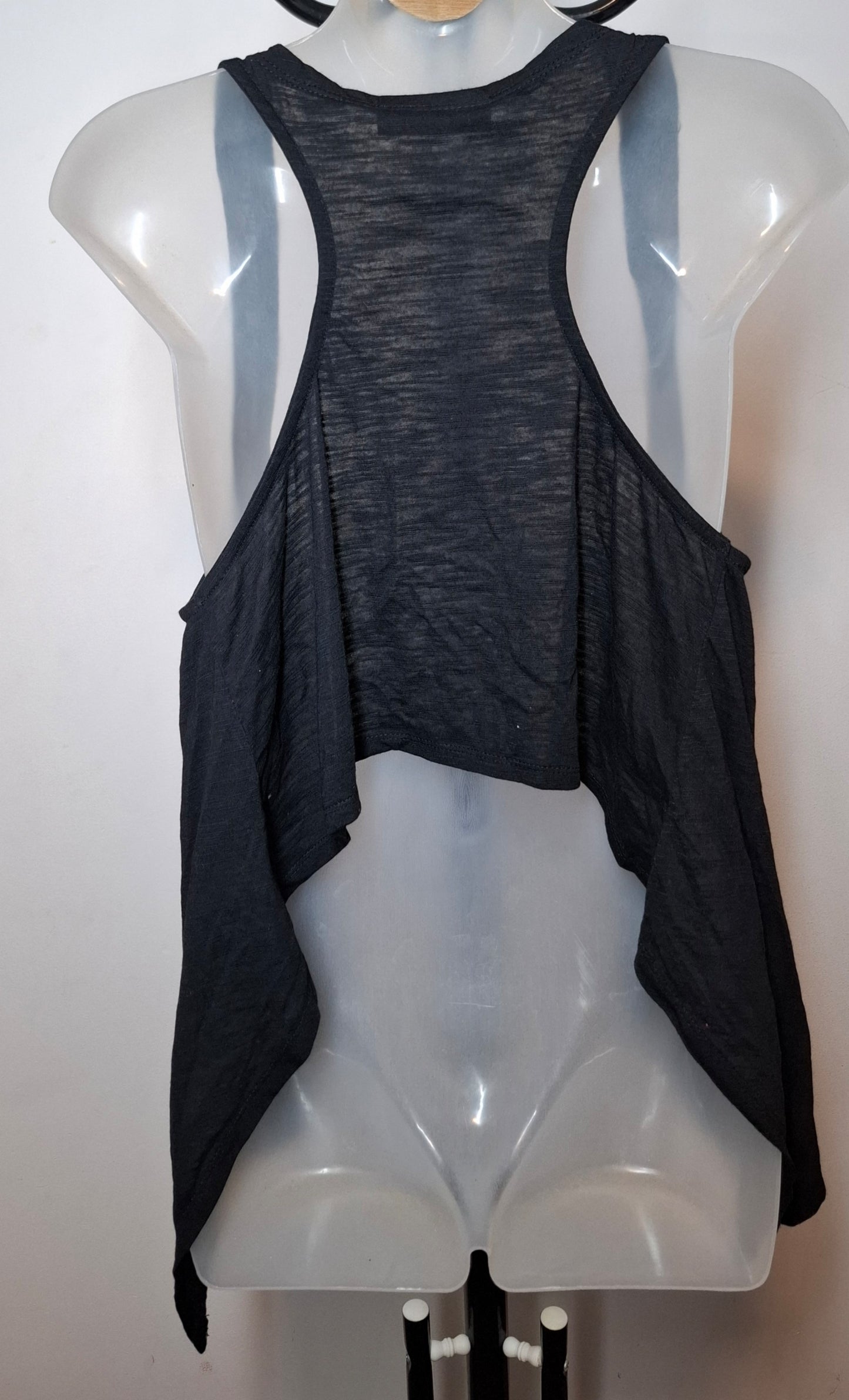 Size 8 - Black Racerback Cardigan