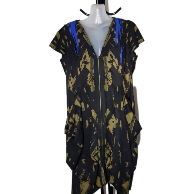 City Chic XS - Zip Tunic Dress With Pockets