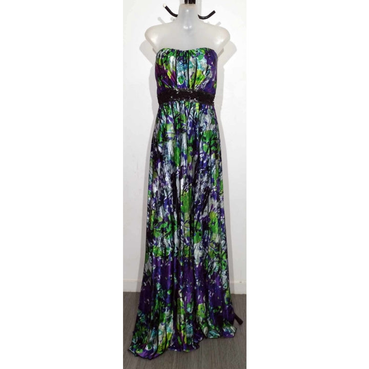 City Chic XS Strapless Maxi Dress