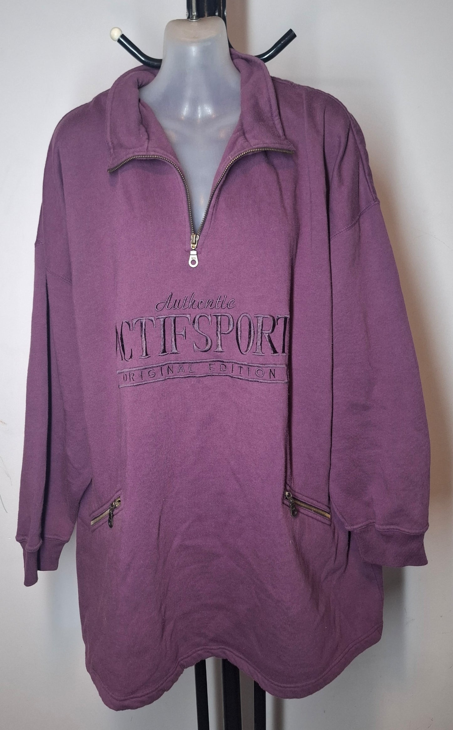 Size 22 - Purple Jumper With Pockets