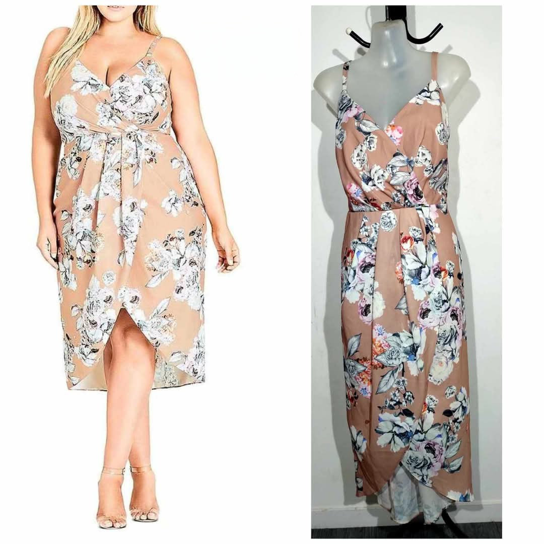 City Chic XS - Floral Dress