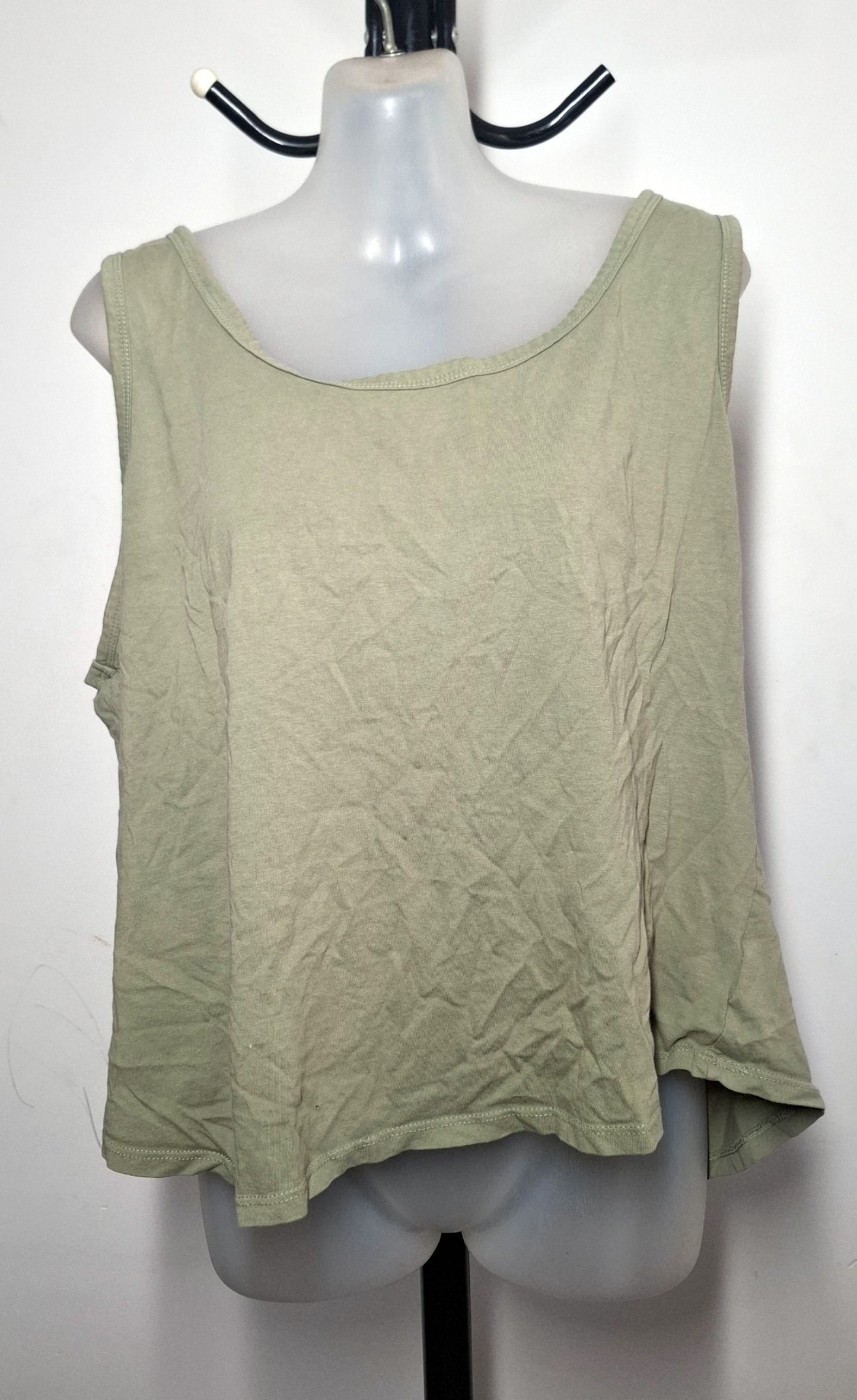 Size 20 - Light Khaki Stretchy Top