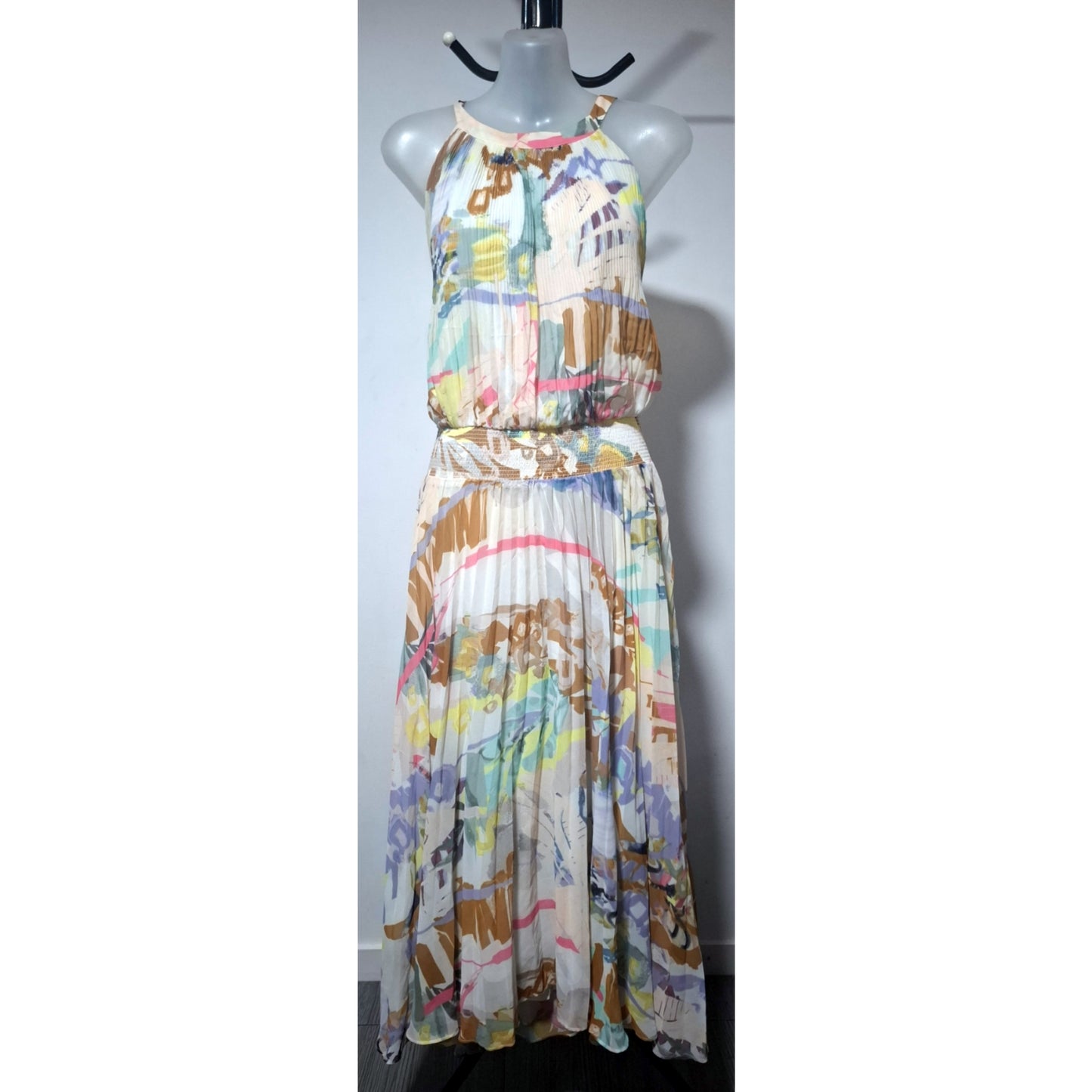 City Chic XL - Pleated Halter Dress