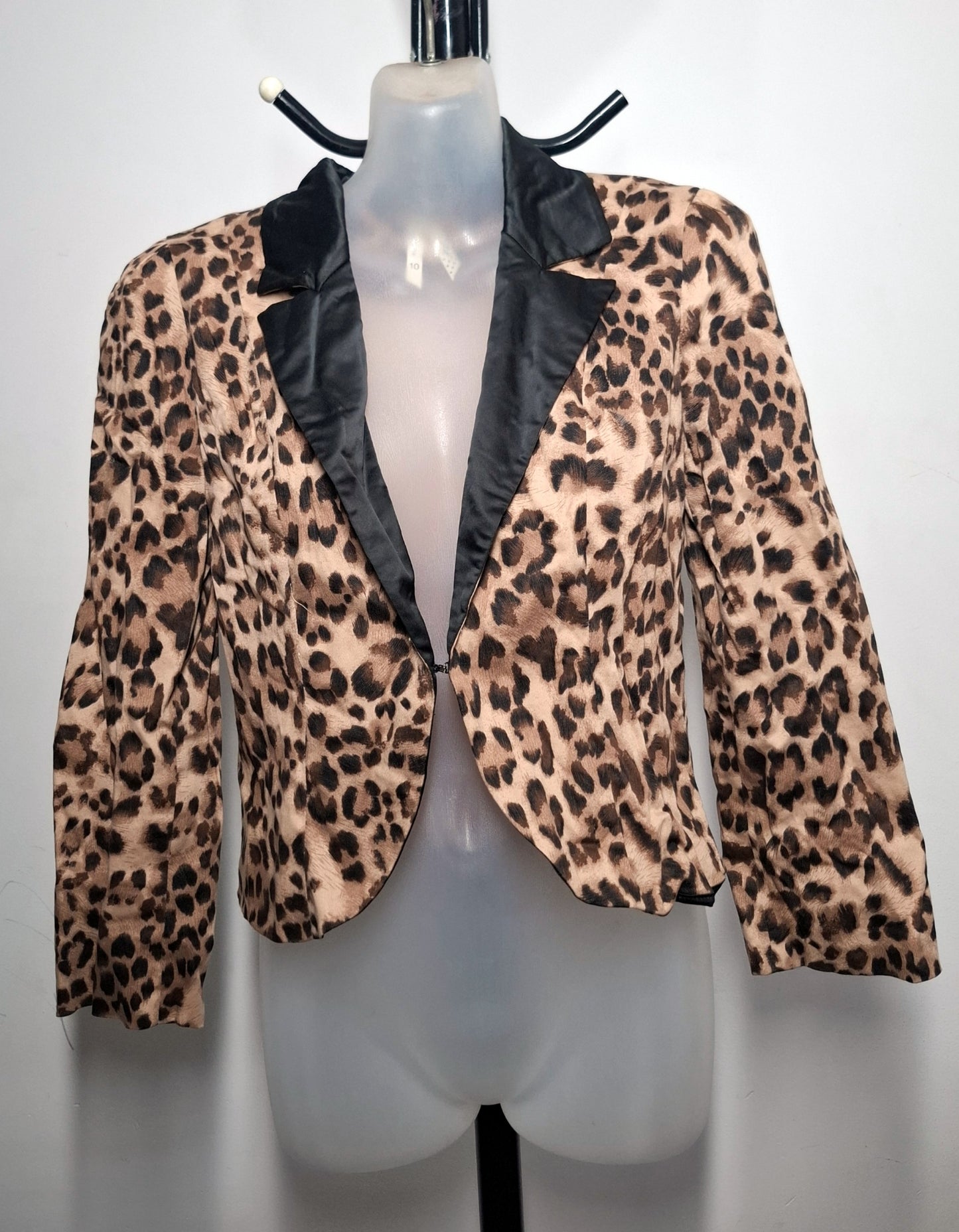 Size 10 - Leopard Print Jacket