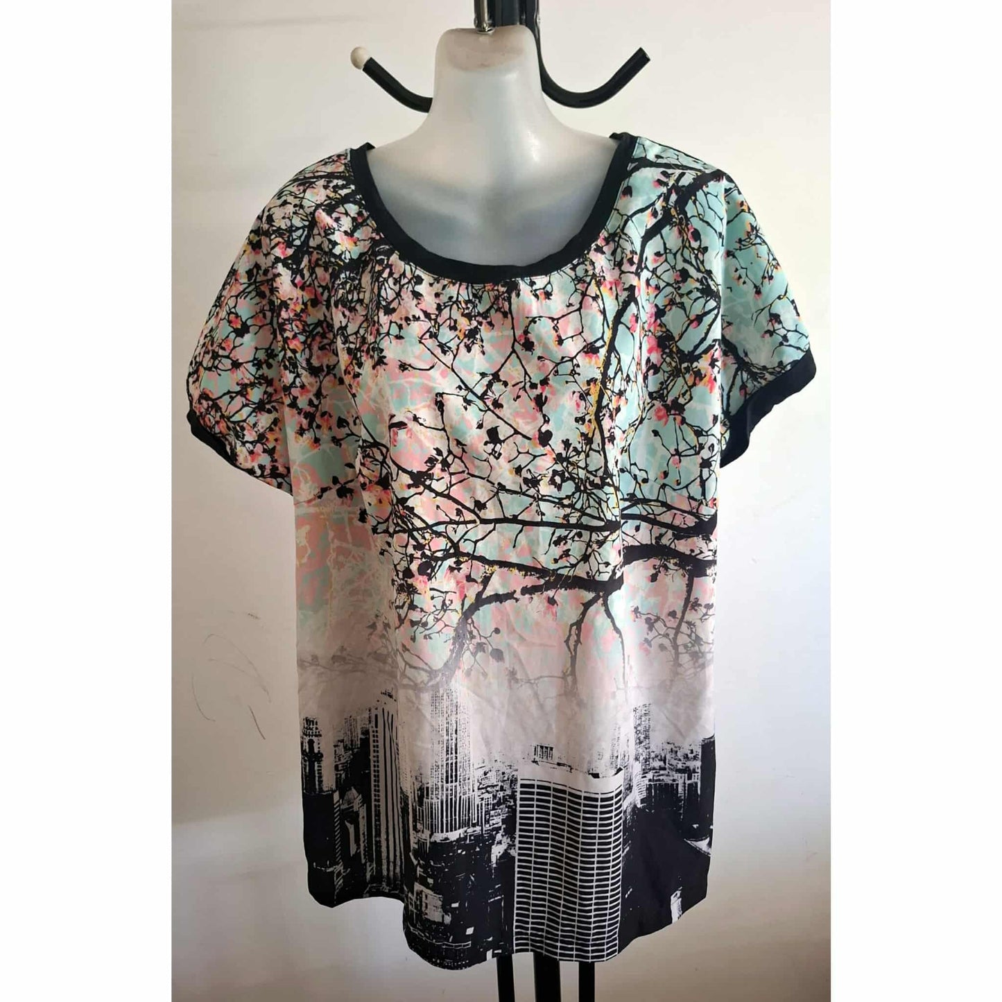City Chic XS - City Trees Top