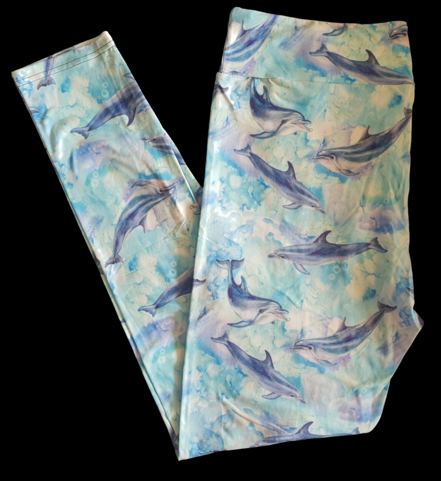 Deluxe - Dolphin - Full Length Leggings