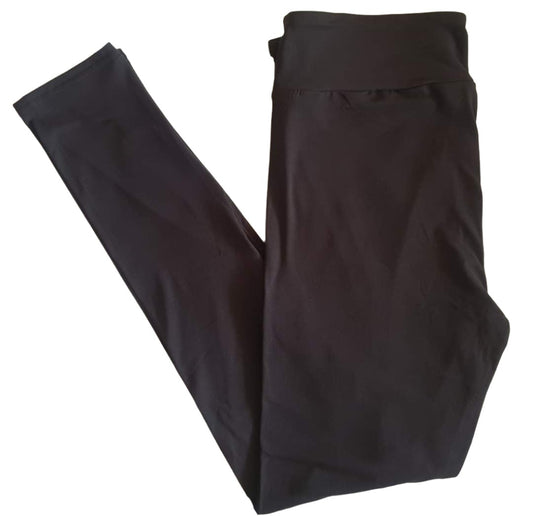 Deluxe - Basic Black - Full Length Leggings