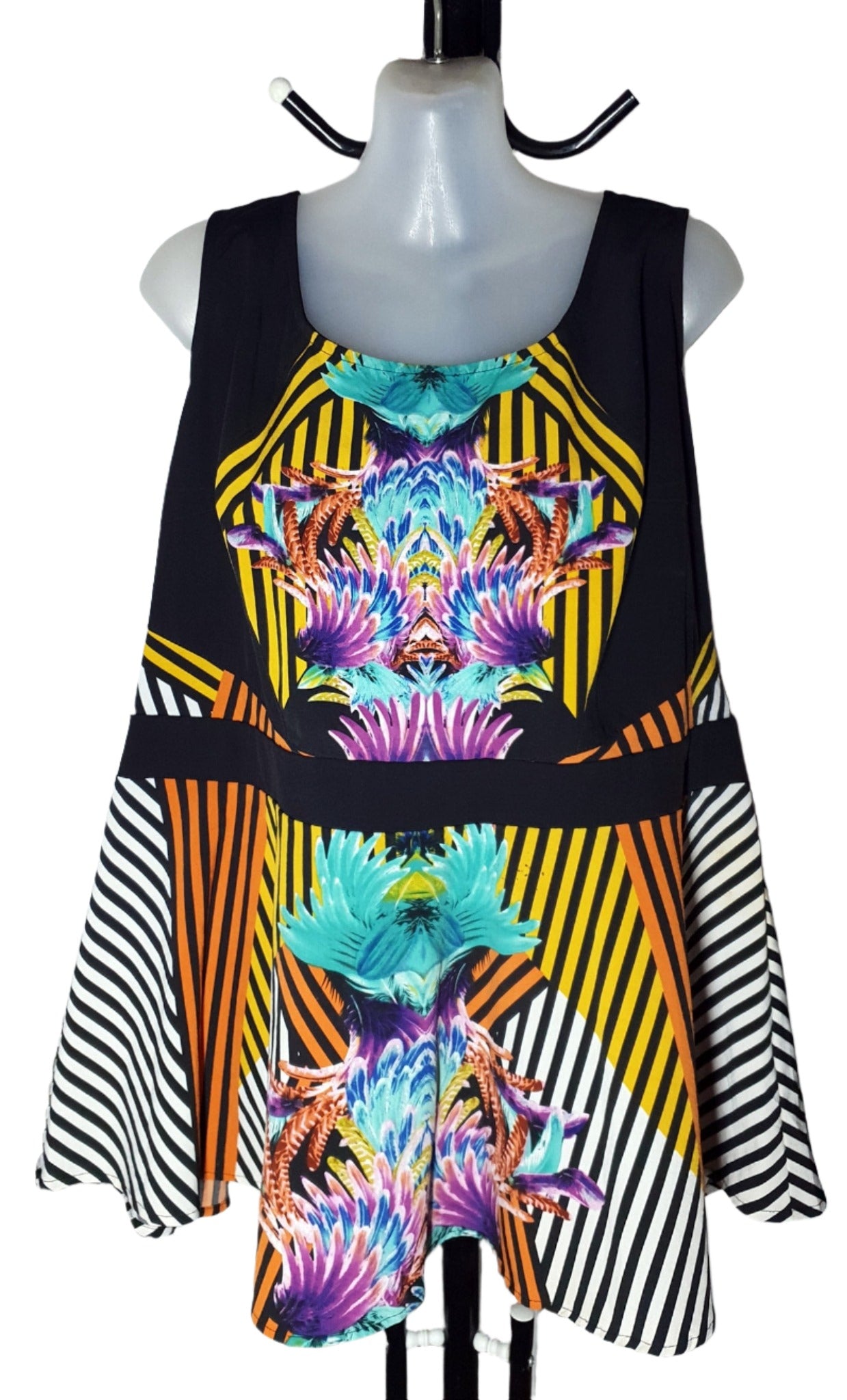 City Chic Small - Peplum Top