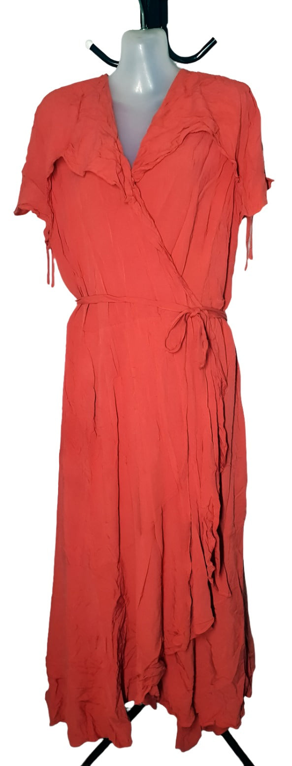 City Chic Medium - Wrap Dress