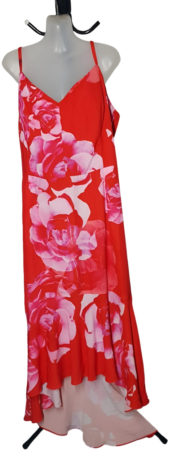 City Chic XL - Orange Floral Dress