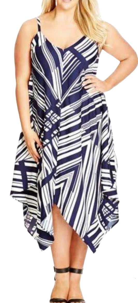 City Chic Small - Hanky Hem Dress