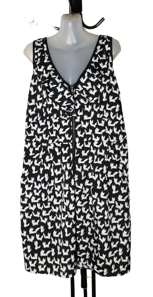 City Chic XS -  Fox Dress With Zip