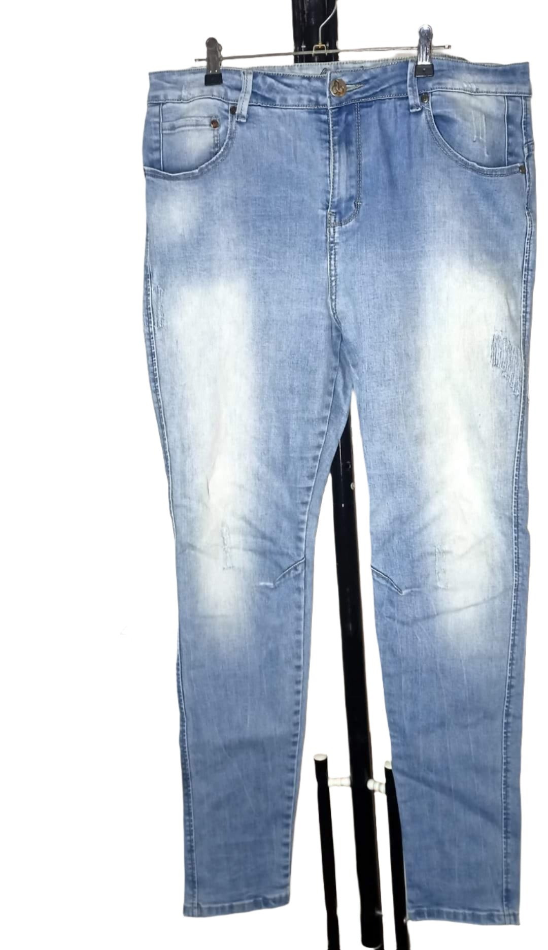City Chic XS - 14 Blue Denim Skinny Jeans