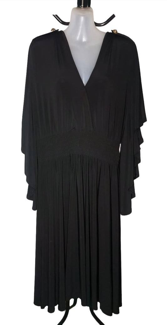 City Chic XL - Soft Stretchy Black Dress