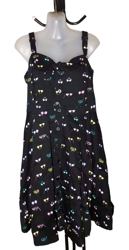 City Chic XS - Sunglasses Dress