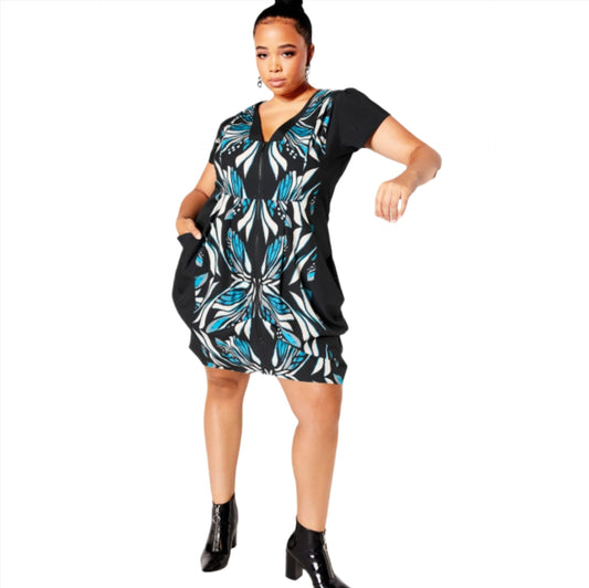 City Chic Small - Zip Tunic Dress With Pockets - Brand New With Tags