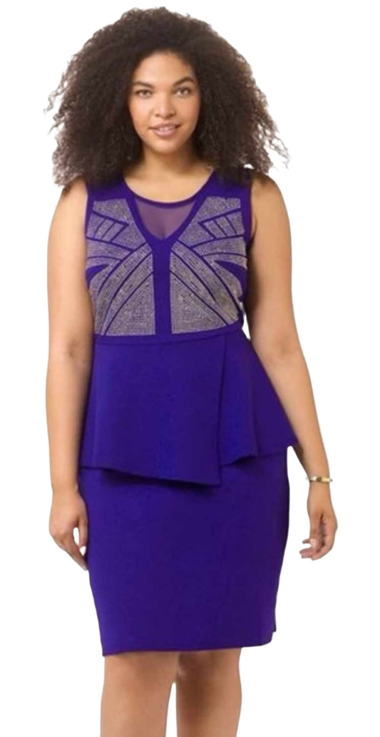 City Chic Small - Peplum Dress