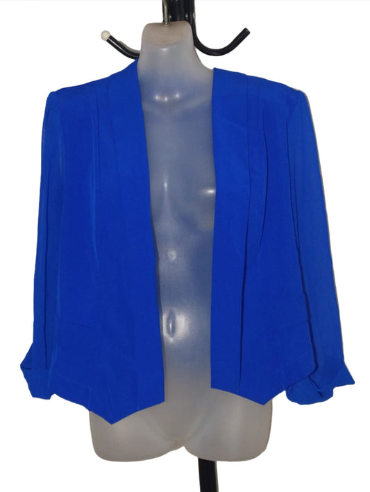 City Chic Small - Blue Lightweight Jacket