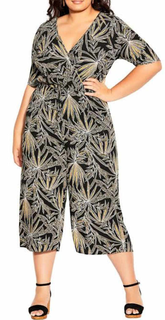 City Chic Large - Wide Leg Jumpsuit