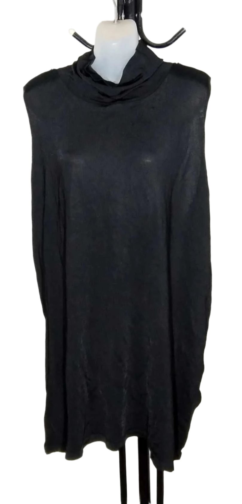 City Chic Large - Black Stretchy Top