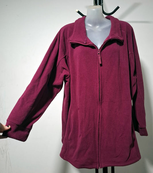 Size 26 - Zip Up Jumper With Pockets