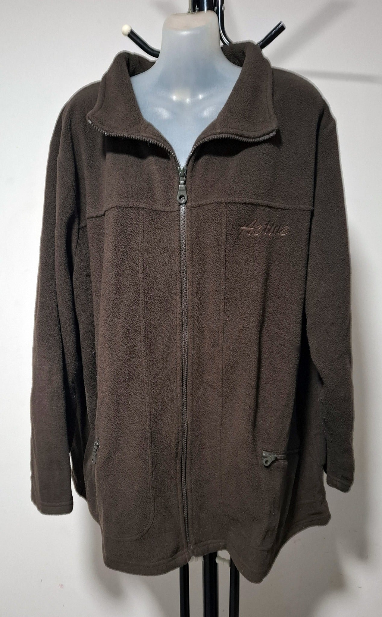 Size 26 - Zip Up Jumper With Pockets