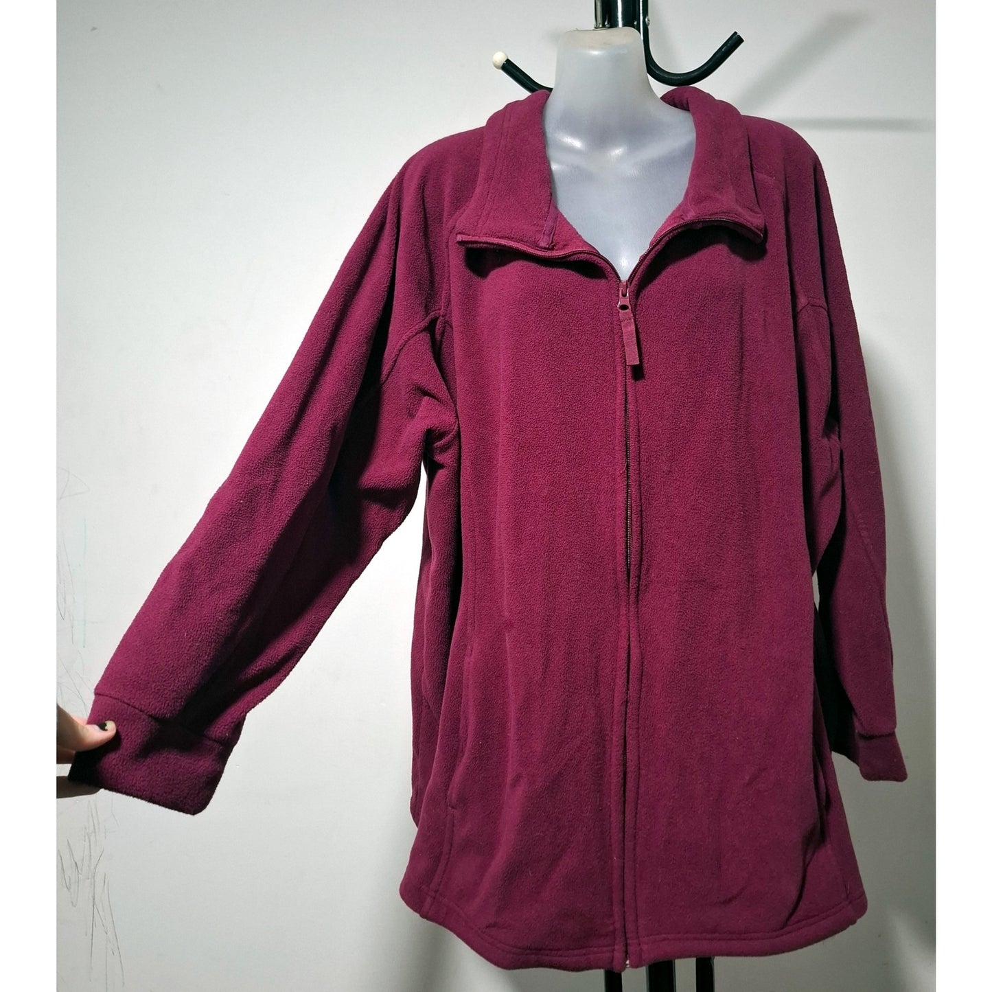 Size 26 - Zip Up Jumper With Pockets