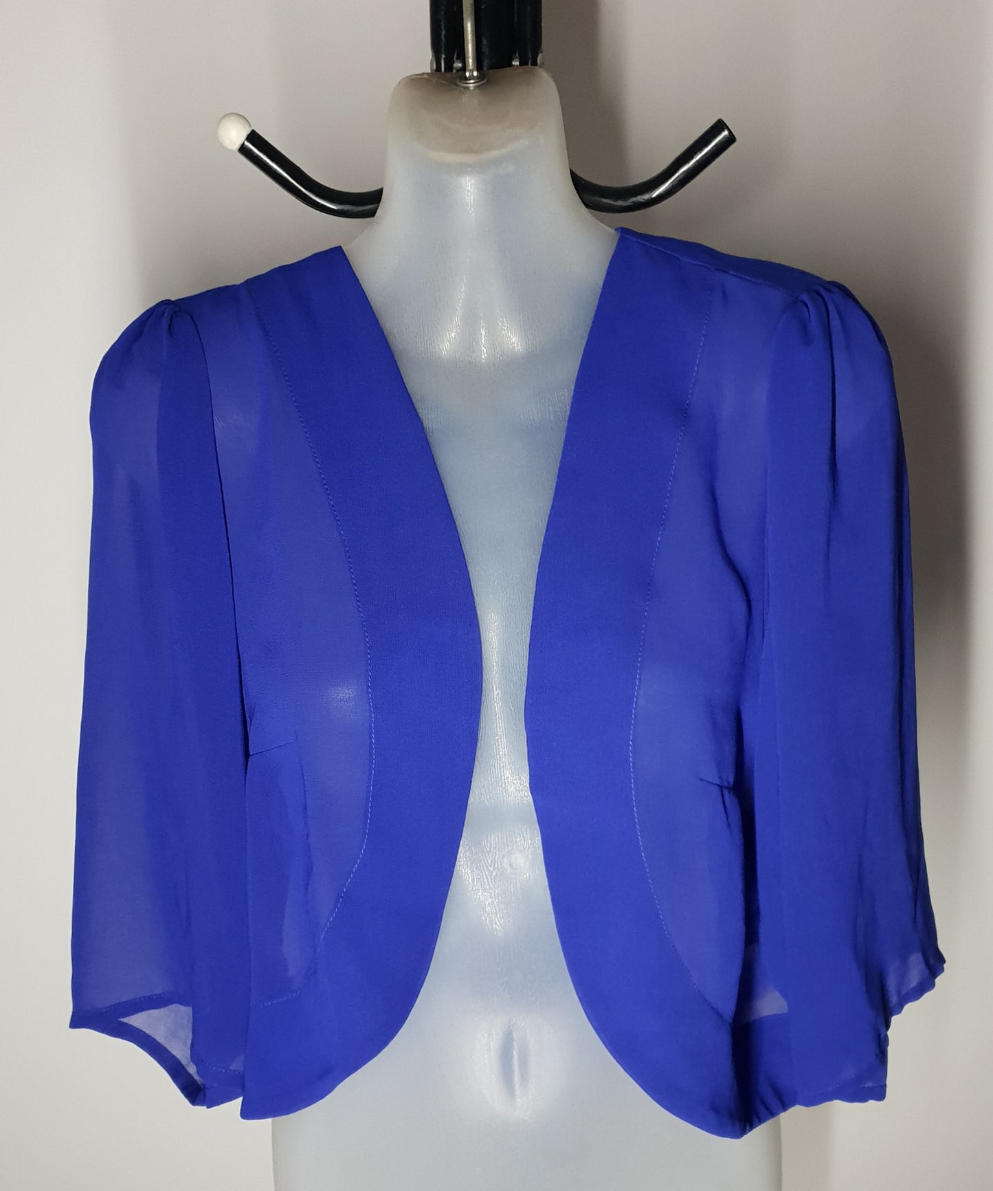 City Chic Medium - Chiffon Purple Shrug Bolero