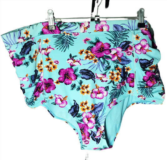 City Chic XL - Floral Bikini Briefs