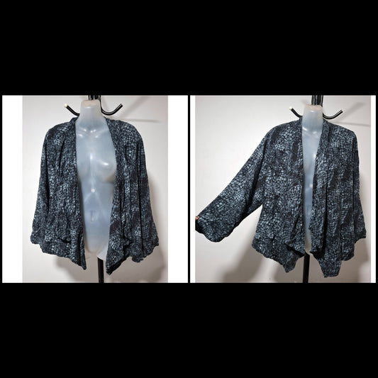 City Chic Large - Snake Skin Jacket