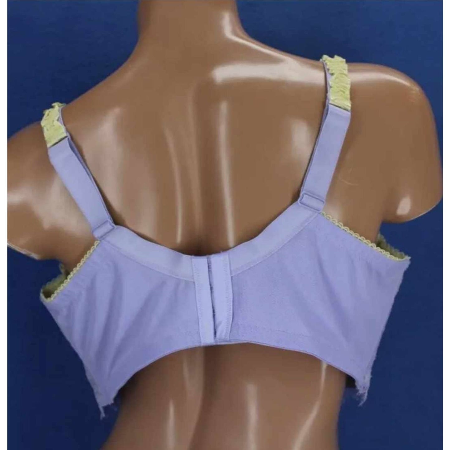 City Chic Medium - 18G - Purple & Yellow Lace Underwire Bra