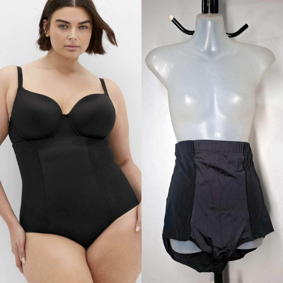 City Chic Small - Black Shapewear