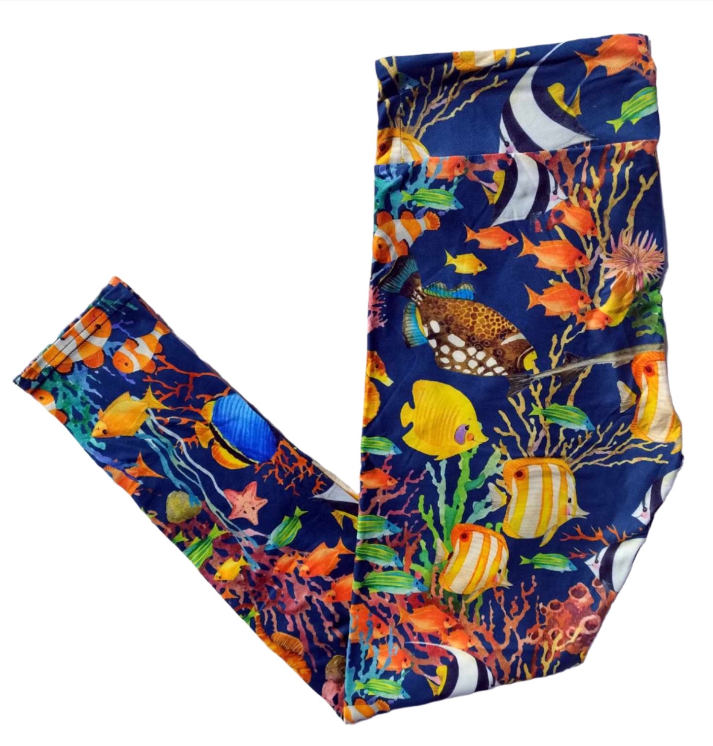 Deluxe - All The Fish - Full Length Leggings